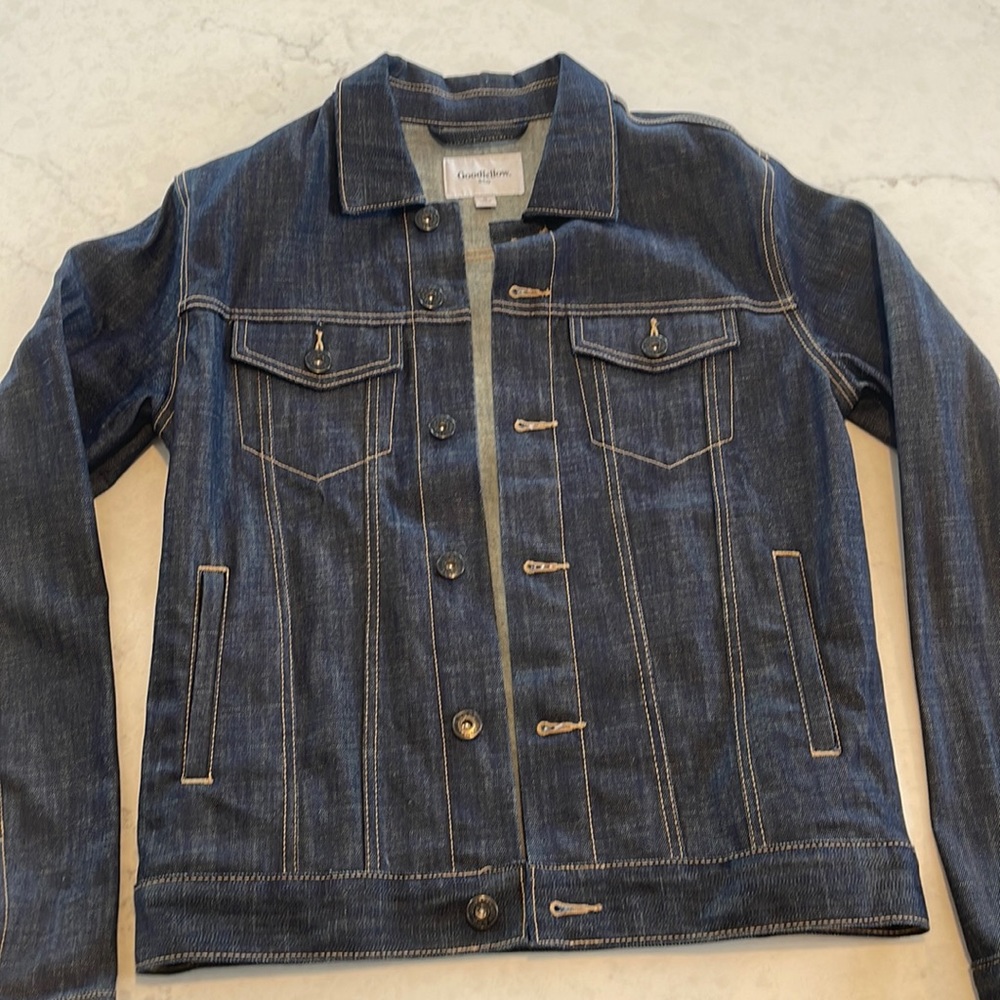 Goodfellow dark denim jacket